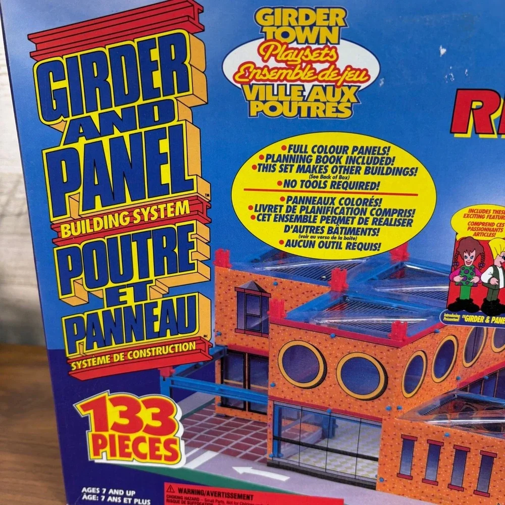 Irwin GirderPanel Building System Fast Food Restaurant building set Sealed 1990s